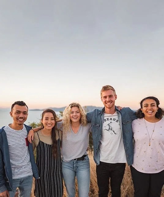 Purpose and Leadership Development students