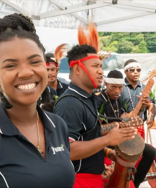 Voluntariado en el campus de Port Moresby