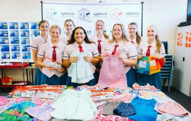 Young people rallying their school behind a cause