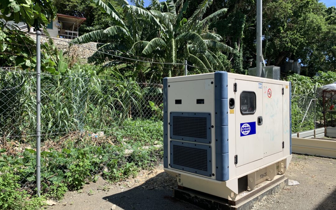 Generator repurposed for training and community radio station in PNG