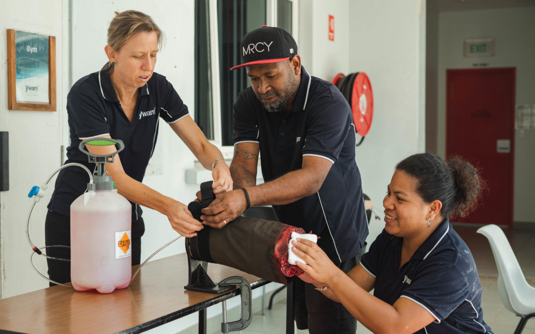 TraumaSim Donates Simulation Trainers for Advanced First Aid Training in PNG