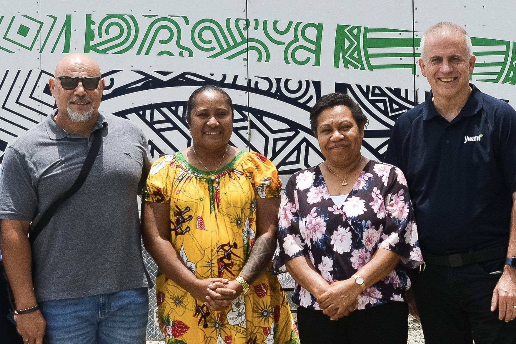 Papua New Guinea officials and YWAM Medical Ships leadership at the patron announcement ceremony supporting healthcare outreach